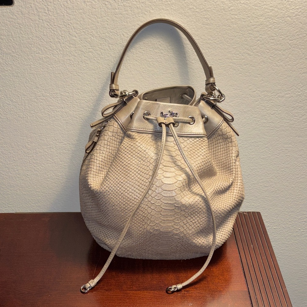 Coach Madison Python Bag - image 1